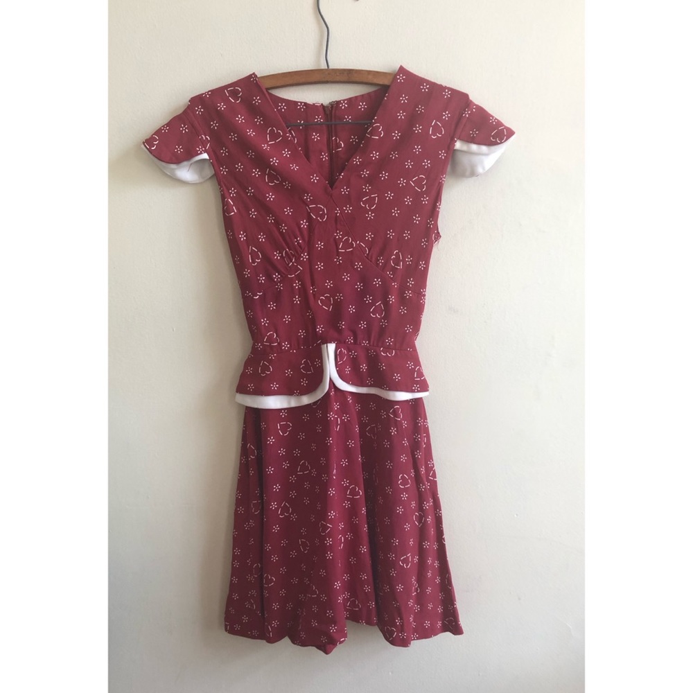Vintage 40’s-50’s Sweetheart Dress